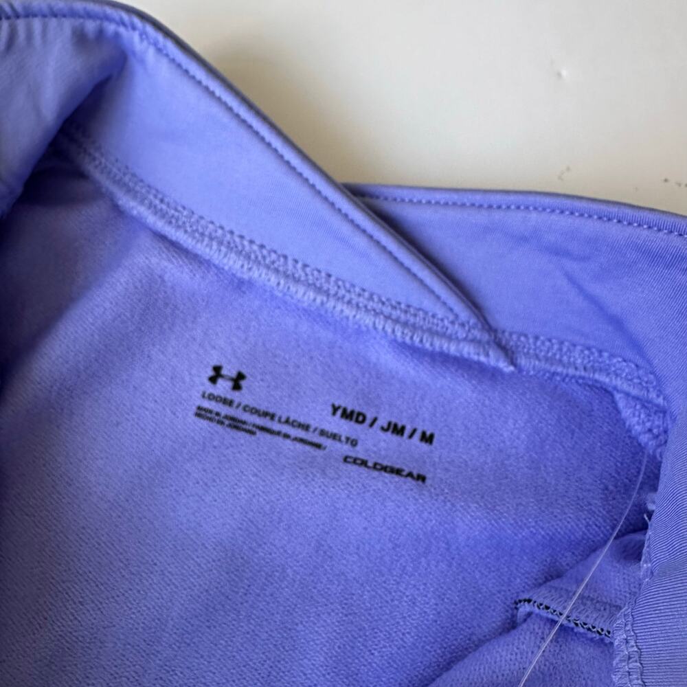 Under Armour Youth Small ColdGear 1/4 Zip Pullover - Picture 3 of 5